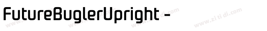 FutureBuglerUpright 字体转换